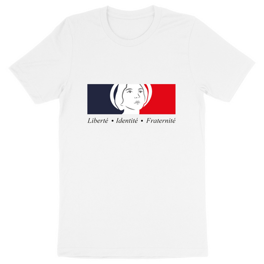 T-Shirt Devise - Liberté, Identité, Fraternité