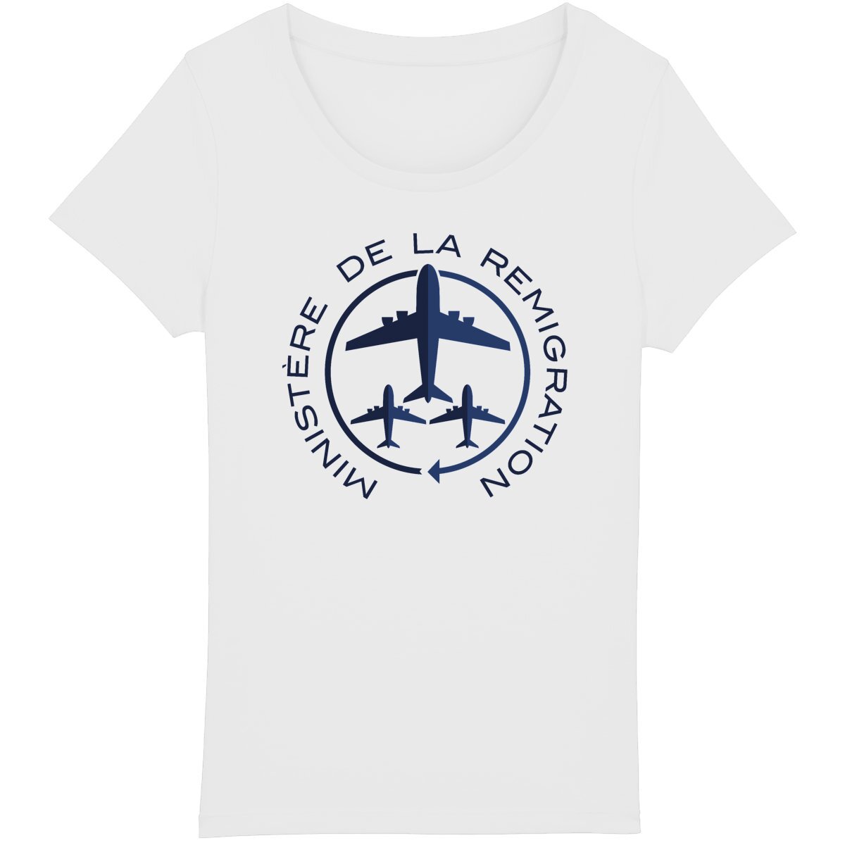 T-Shirt Ministère de la Remigration - Avions