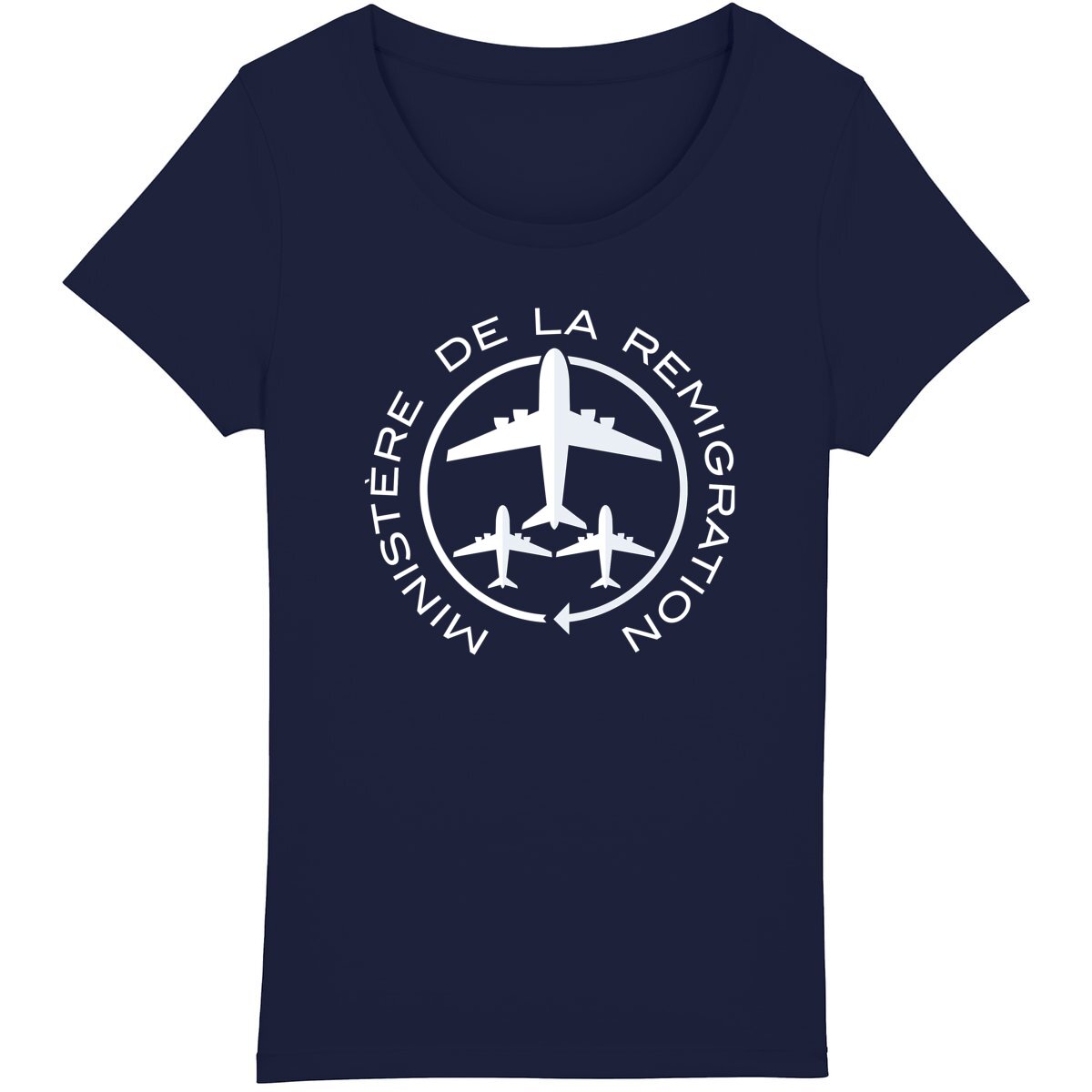 T-Shirt Ministère Remigration - Avions