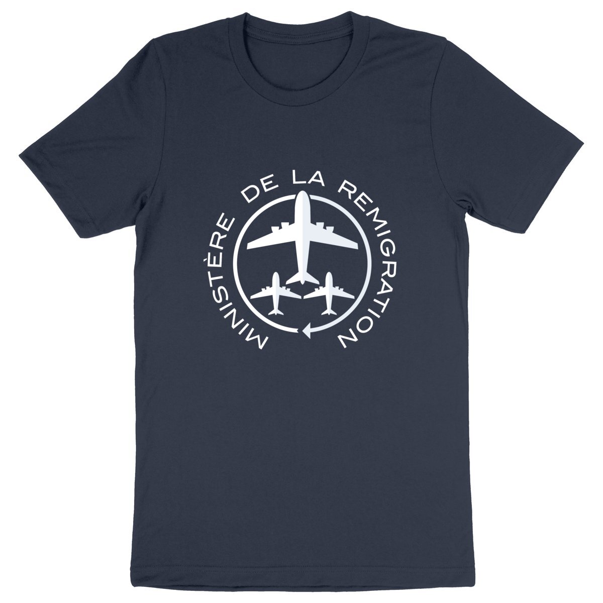 T-Shirt Ministère Remigration - Avions
