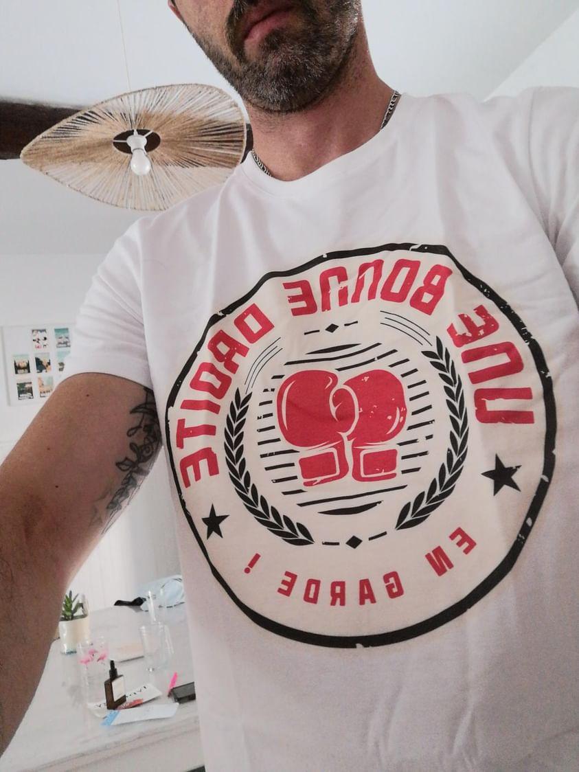 T-Shirt Une Bonne Droite