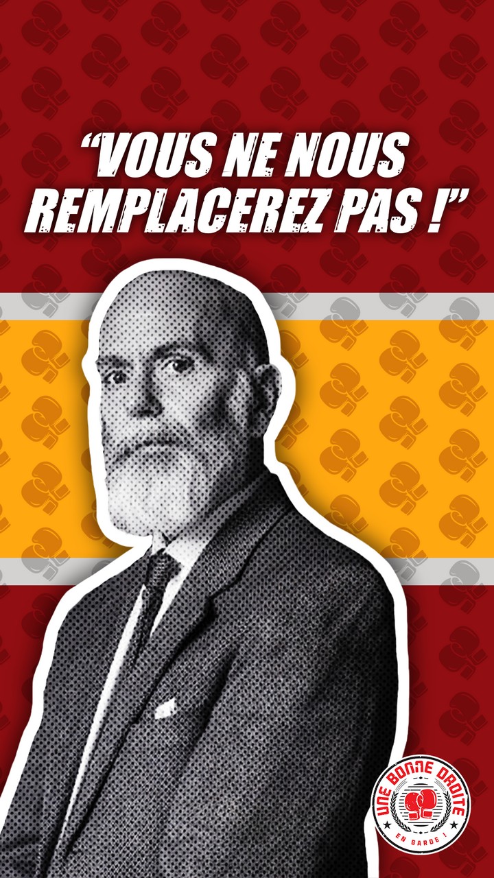 Renaud Camus, "vous ne nous remplacerez pas !"