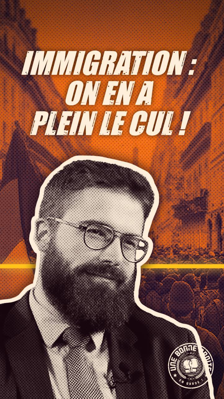 Alexandre Cormier-Denis, immigration : on en a plein le cul !