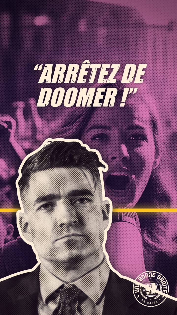 Martin Sellner, "arrêtez de doomer !"